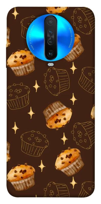 Чехол itsPrint Chocolate muffins для Xiaomi Redmi K30, еда, купить оптом с доставкой