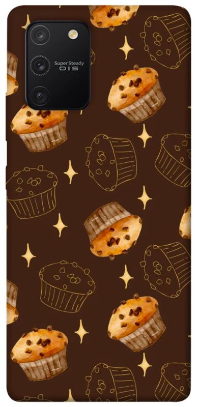 Чехол itsPrint Chocolate muffins для Samsung Galaxy S10 Lite, еда, купить оптом с доставкой