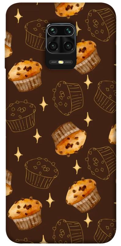 Чехол itsPrint Chocolate muffins для Xiaomi Redmi Note 9s / Note 9 Pro / Note 9 Pro Max, еда, купить оптом с доставкой
