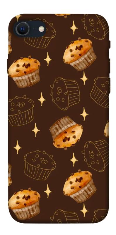 Чехол itsPrint Chocolate muffins для Apple iPhone SE (2020), еда, купить оптом с доставкой