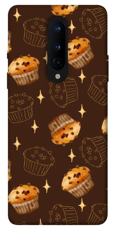 Чохол itsPrint Chocolate muffins для OnePlus 8, їжа, купити оптом з доставкою