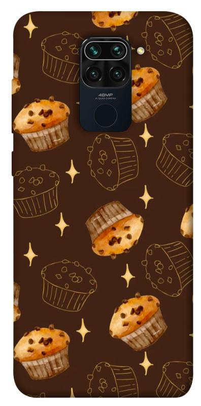 Чехол itsPrint Chocolate muffins для Xiaomi Redmi Note 9 / Redmi 10X, еда, купить оптом с доставкой