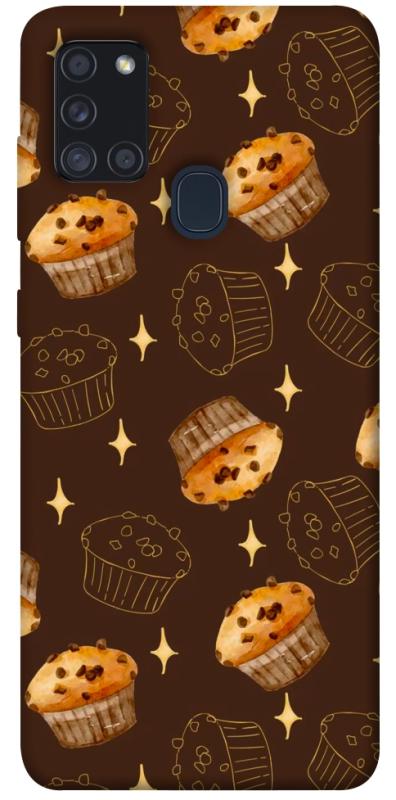 Чехол itsPrint Chocolate muffins для Samsung Galaxy A21s, еда, купить оптом с доставкой