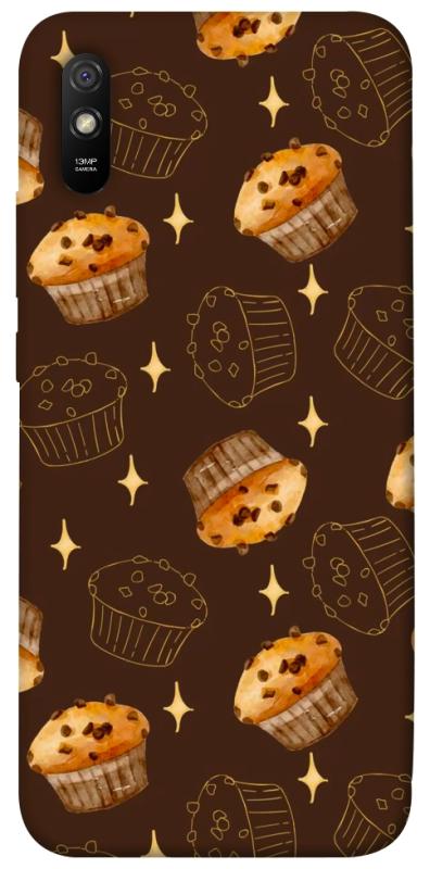 Чехол itsPrint Chocolate muffins для Xiaomi Redmi 9A, еда, купить оптом с доставкой