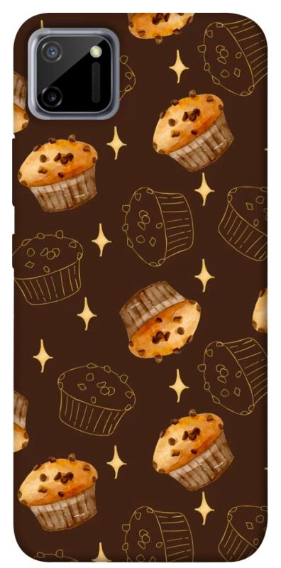 Чехол itsPrint Chocolate muffins для Realme C11, еда, купить оптом с доставкой