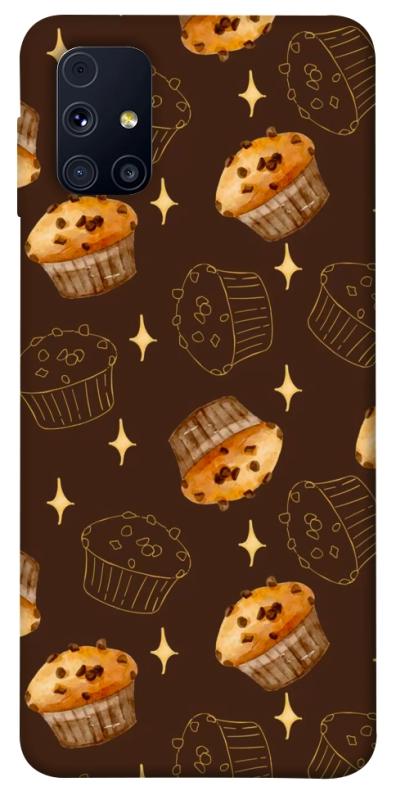 Чехол itsPrint Chocolate muffins для Samsung Galaxy M31s, еда, купить оптом с доставкой