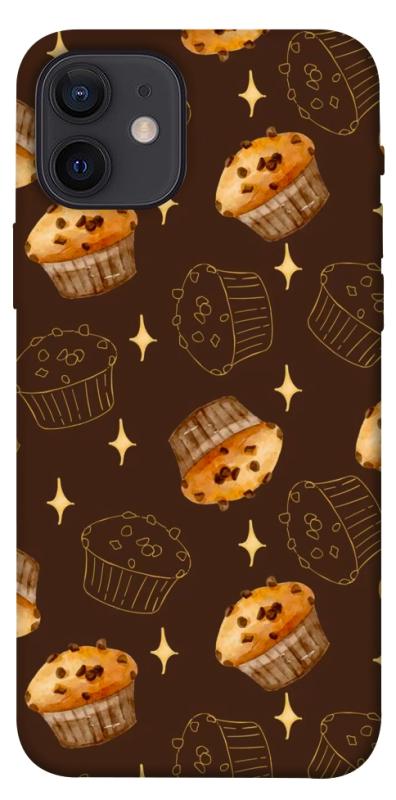 Чехол itsPrint Chocolate muffins для Apple iPhone 12 Pro (6.1"), еда, купить оптом с доставкой