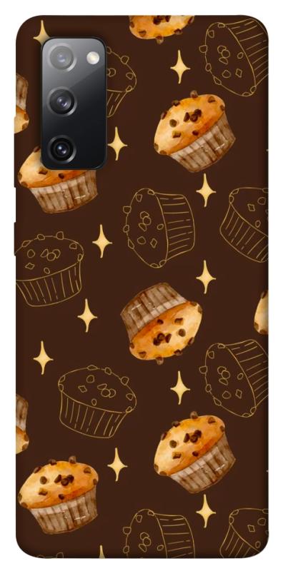Чехол itsPrint Chocolate muffins для Samsung Galaxy S20 FE, еда, купить оптом с доставкой