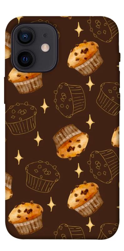 Чехол itsPrint Chocolate muffins для Apple iPhone 12 mini (5.4"), еда, купить оптом с доставкой
