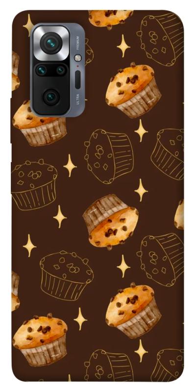 Чехол itsPrint Chocolate muffins для Xiaomi Redmi Note 10 Pro, еда, купить оптом с доставкой
