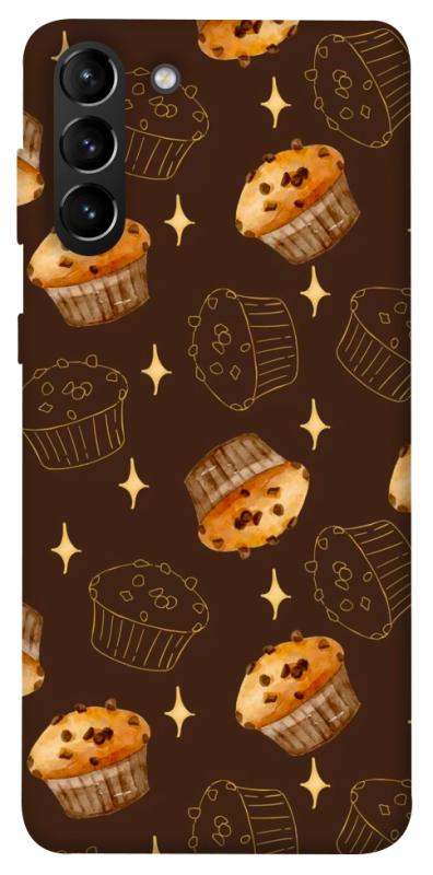 Чехол itsPrint Chocolate muffins для Samsung Galaxy S21+, еда, купить оптом с доставкой