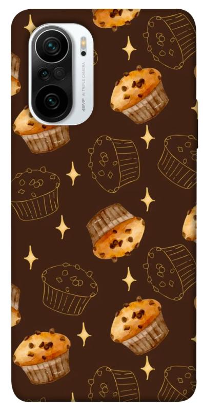 Чохол itsPrint Chocolate muffins для Xiaomi Redmi K40 / K40 Pro / K40 Pro+ / Poco F3, їжа, купити оптом з доставкою