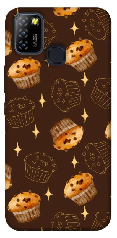 Чехол itsPrint Chocolate muffins для Infinix Hot 10 Lite, еда, купить оптом с доставкой