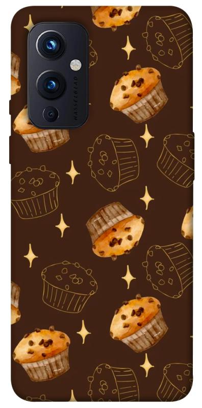 Чехол itsPrint Chocolate muffins для OnePlus 9, еда, купить оптом с доставкой