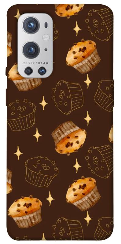 Чехол itsPrint Chocolate muffins для OnePlus 9 Pro, еда, купить оптом с доставкой