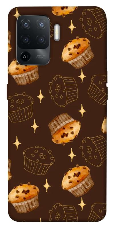 Чехол itsPrint Chocolate muffins для Oppo Reno 5 Lite, еда, купить оптом с доставкой