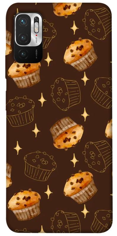 Чехол itsPrint Chocolate muffins для Xiaomi Redmi Note 10 5G, еда, купить оптом с доставкой