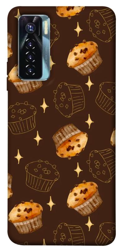 Чехол itsPrint Chocolate muffins для TECNO Camon 17 Pro, еда, купить оптом с доставкой