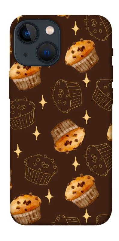 Чехол itsPrint Chocolate muffins для Apple iPhone 13 mini (5.4"), еда, купить оптом с доставкой
