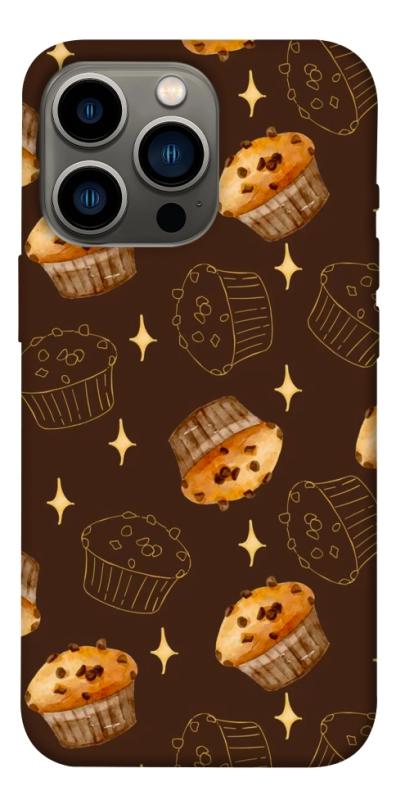Чехол itsPrint Chocolate muffins для Apple iPhone 13 Pro (6.1"), еда, купить оптом с доставкой