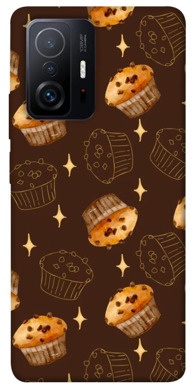 Чехол itsPrint Chocolate muffins для Xiaomi 11T / 11T Pro, еда, купить оптом с доставкой