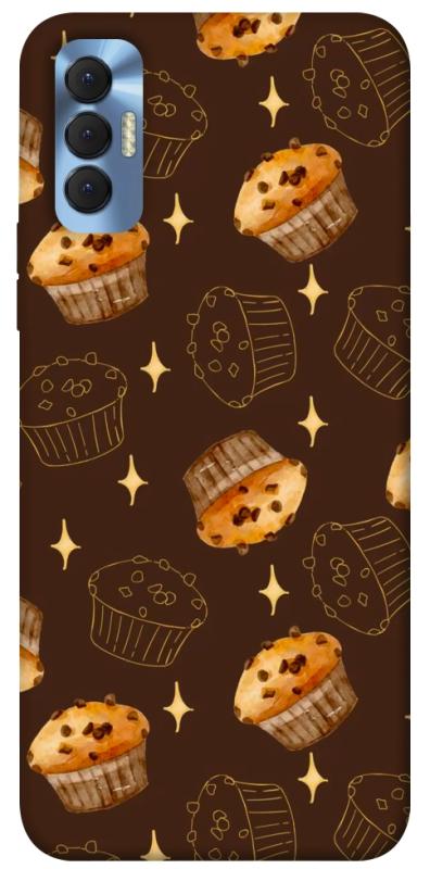Чехол itsPrint Chocolate muffins для TECNO Spark 8P, еда, купить оптом с доставкой