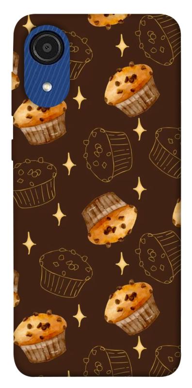 Чехол itsPrint Chocolate muffins для Samsung Galaxy A03 Core, еда, купить оптом с доставкой