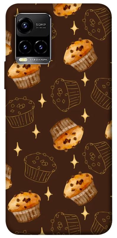 Чехол itsPrint Chocolate muffins для Vivo Y21 / Y33s, еда, купить оптом с доставкой