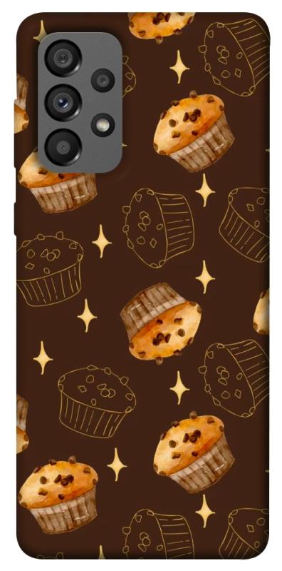 Чехол itsPrint Chocolate muffins для Samsung Galaxy A73 5G, еда, купить оптом с доставкой