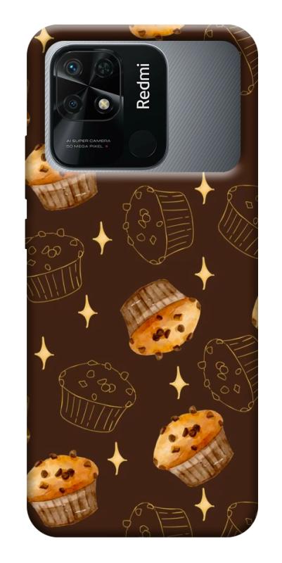 Чехол itsPrint Chocolate muffins для Xiaomi Redmi 10C, еда, купить оптом с доставкой