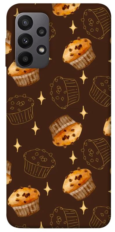 Чехол itsPrint Chocolate muffins для Samsung Galaxy A23 4G, еда, купить оптом с доставкой