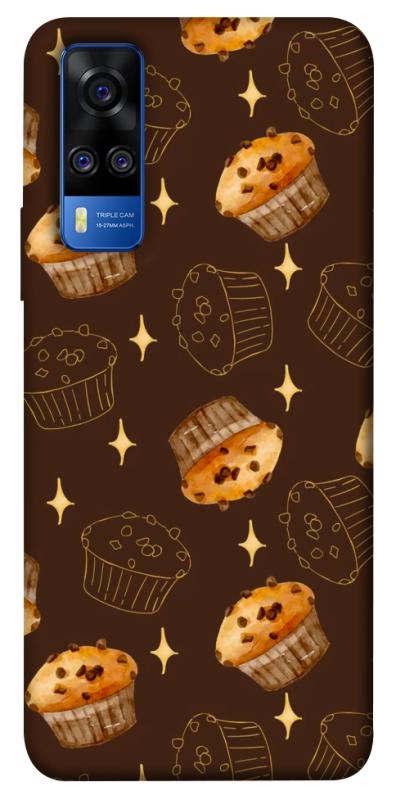 Чехол itsPrint Chocolate muffins для Vivo Y51a, еда, купить оптом с доставкой