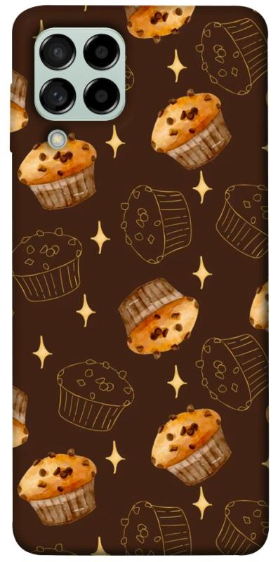 Чехол itsPrint Chocolate muffins для Samsung Galaxy M53 5G, еда, купить оптом с доставкой