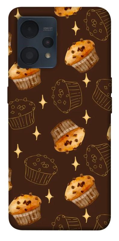 Чехол itsPrint Chocolate muffins для Realme 9 4G / 9 Pro+, еда, купить оптом с доставкой