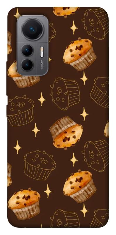 Чехол itsPrint Chocolate muffins для Xiaomi 12 Lite, еда, купить оптом с доставкой