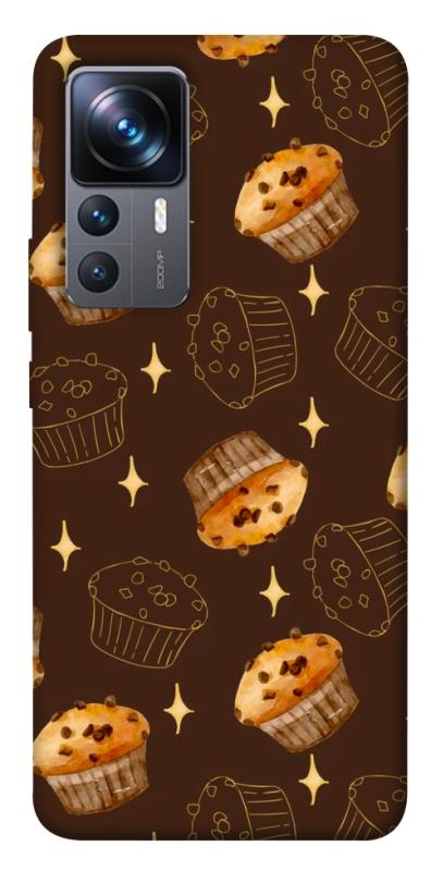 Чехол itsPrint Chocolate muffins для Xiaomi 12T / 12T Pro, еда, купить оптом с доставкой