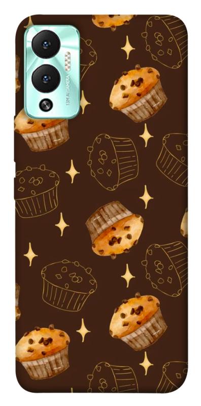 Чехол itsPrint Chocolate muffins для Infinix Hot 12 Play, еда, купить оптом с доставкой
