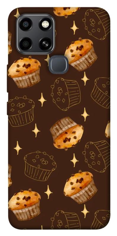 Чехол itsPrint Chocolate muffins для Infinix Smart 6, еда, купить оптом с доставкой