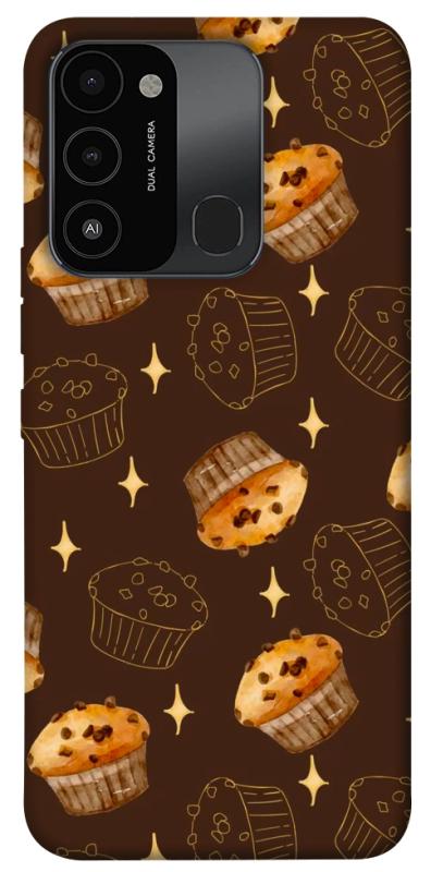 Чехол itsPrint Chocolate muffins для Tecno Spark Go 2022 (KG5m), еда, купить оптом с доставкой