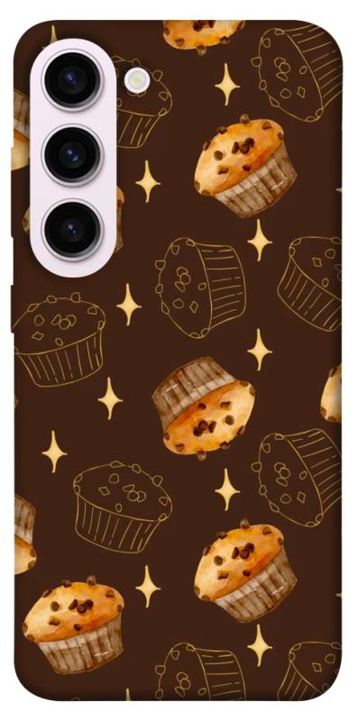 Чехол itsPrint Chocolate muffins для Samsung Galaxy S23+, еда, купить оптом с доставкой