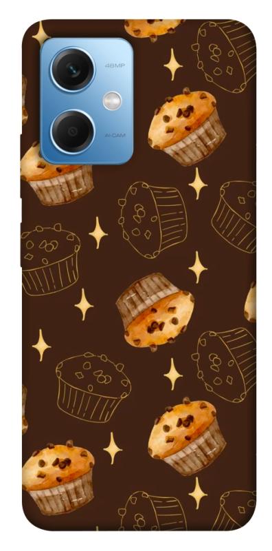 Чехол itsPrint Chocolate muffins для Xiaomi Redmi Note 12 5G, еда, купить оптом с доставкой