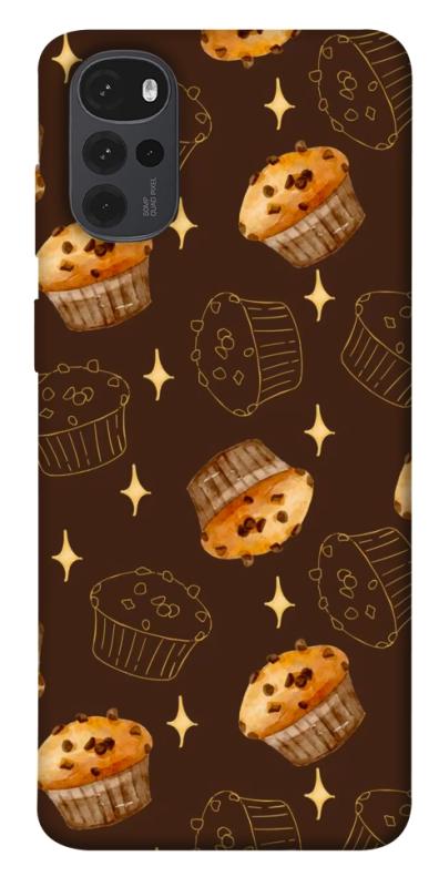 Чехол itsPrint Chocolate muffins для Motorola Moto G22, еда, купить оптом с доставкой