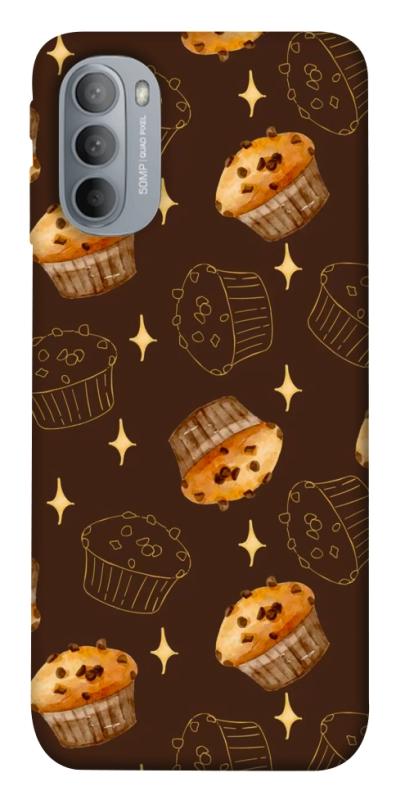 Чехол itsPrint Chocolate muffins для Motorola Moto G31, еда, купить оптом с доставкой