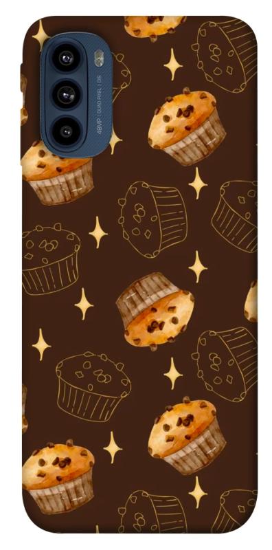 Чехол itsPrint Chocolate muffins для Motorola Moto G41, еда, купить оптом с доставкой