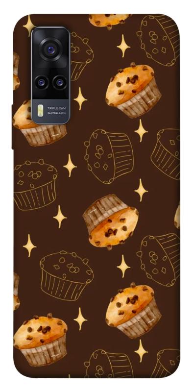 Чехол itsPrint Chocolate muffins для Vivo Y31, еда, купить оптом с доставкой