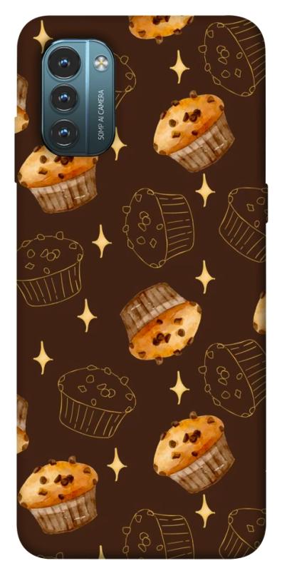 Чехол itsPrint Chocolate muffins для Nokia G21, еда, купить оптом с доставкой