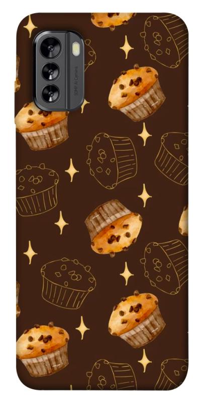 Чохол itsPrint Chocolate muffins для Nokia G60, їжа, купити оптом з доставкою