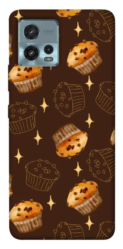 Чехол itsPrint Chocolate muffins для Motorola Moto G72, еда, купить оптом с доставкой