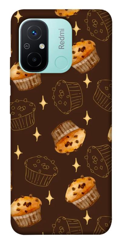 Чехол itsPrint Chocolate muffins для Xiaomi Redmi 12C, еда, купить оптом с доставкой