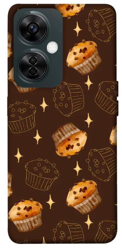 Чехол itsPrint Chocolate muffins для OnePlus Nord CE 3 Lite, еда, купить оптом с доставкой